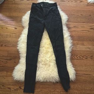 Black skinny jeans never worn from LA